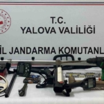 Yalova’da 5 defineci suçüstü yakalandı