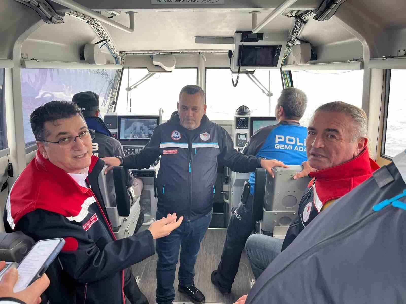 Tekirdağ’da balıkçılara yönelik denetim ve bilgilendirme çalışması