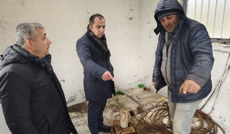 Yenipazar’da içme suyu altyapısı güçlendiriliyor