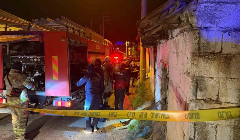 Bursa’da müstakil ev yangını: 1 ölü