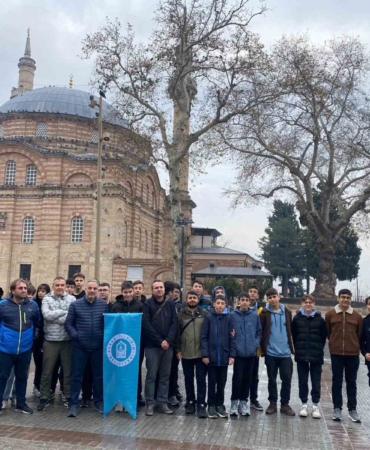 Yıldırımlı gençlerden tarihi yolculuk