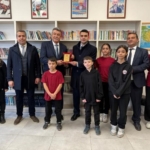 Bilecik’te hayırsever desteğiyle okul kütüphanesi yenilendi