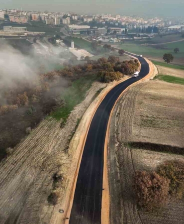 Nilüfer’deki çile sona erdi...Çamlık Bulvarı asfaltlandı