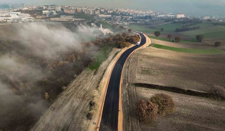 Nilüfer’deki çile sona erdi...Çamlık Bulvarı asfaltlandı