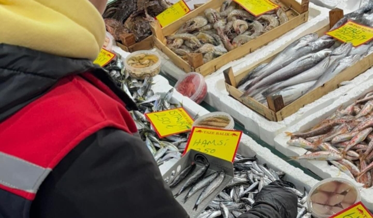 Tekirdağ’da perakende balık satış noktalarına sıkı denetim