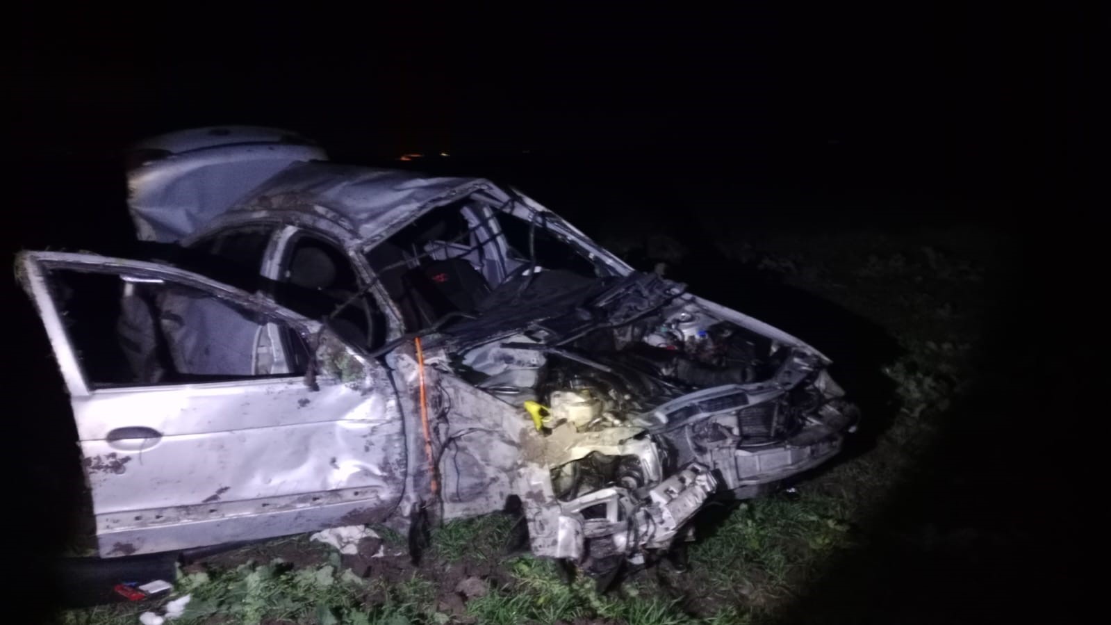 Bandırma’da otomobil domuza çarpıp takla attı: 1 ölü, 1 yaralı