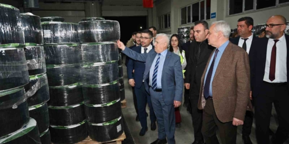 Bursa Büyükşehirden yüzde 50 hibeli sulama borusu desteği