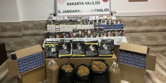 Sakarya’da kaçakçılık operasyonunda 1 şüpheli yakalandı