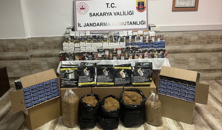 Sakarya’da kaçakçılık operasyonunda 1 şüpheli yakalandı