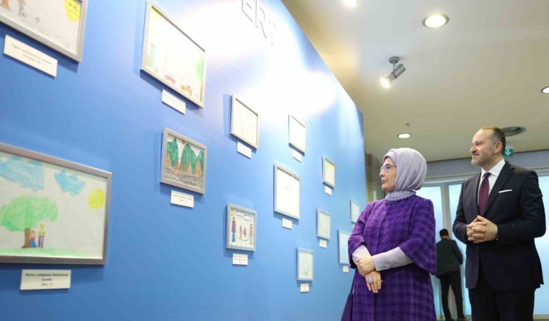 Emine Erdoğan, TRT Uluslararası Çocuk Medyası Zirvesi’ne katıldı