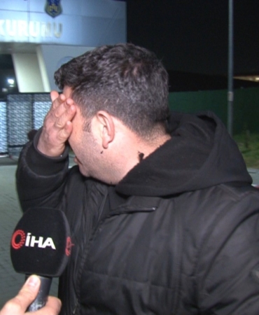 Edirne’de 12 yıl sonra tahliye olan mahkûm mutluluk gözyaşları döktü