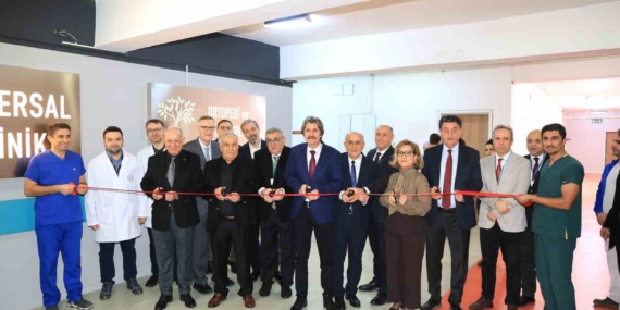 BUÜ Hastanesi’nin ikinci ortopedi kliniği hizmete açıldı