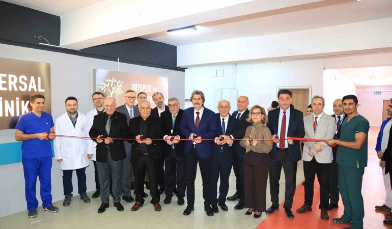 BUÜ Hastanesi’nin ikinci ortopedi kliniği hizmete açıldı