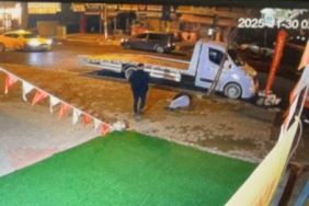 Tekirdağ’da motosiklet oto kurtarıcıya ok gibi saplandı