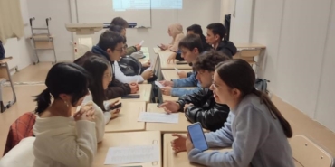 BŞEÜ’de İngilizce pratik etkinliği