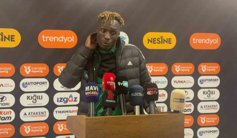 Daniel Agyei: "Yılı galibiyetle kapatmak güzel"