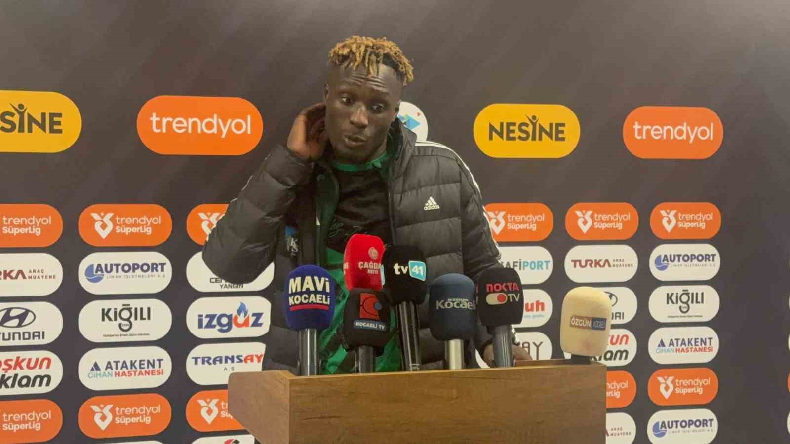 Daniel Agyei: "Yılı galibiyetle kapatmak güzel"