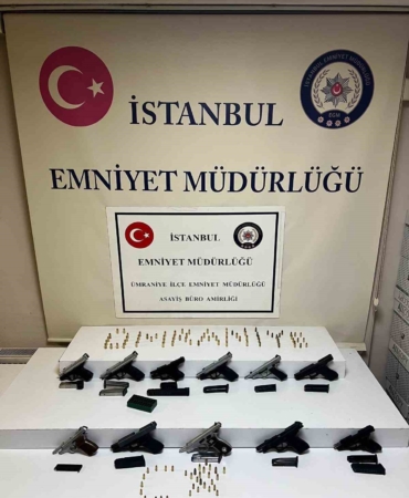 İstanbul’da yasa dışı silah ticareti operasyonu: 1 şüpheli yakalandı