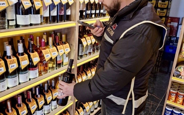 Bilecik’te yılbaşı öncesi sahte ve kaçak alkol denetimi