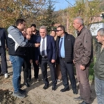 Bilecik’te Muratdere Köyü içmesuyu hattı incelendi