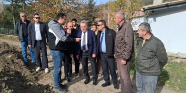 Bilecik’te Muratdere Köyü içmesuyu hattı incelendi