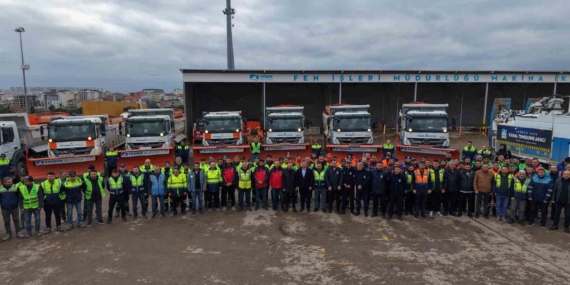Pendik kışa hazır: Belediye ekipleri teyakkuzda