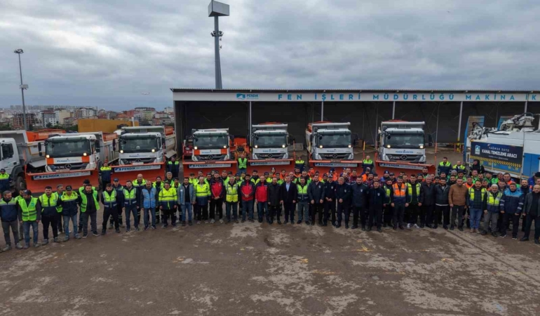 Pendik kışa hazır: Belediye ekipleri teyakkuzda