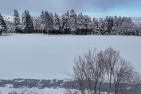 Uludağ’da kar kalınlığı 6 santimetreye geriledi