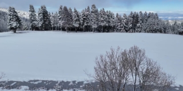 Uludağ’da kar kalınlığı 6 santimetreye geriledi