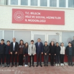 Bilecik’te öğrenciler sosyal hizmetleri yerinde inceledi