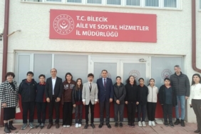 Bilecik’te öğrenciler sosyal hizmetleri yerinde inceledi