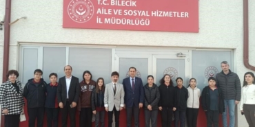 Bilecik’te öğrenciler sosyal hizmetleri yerinde inceledi