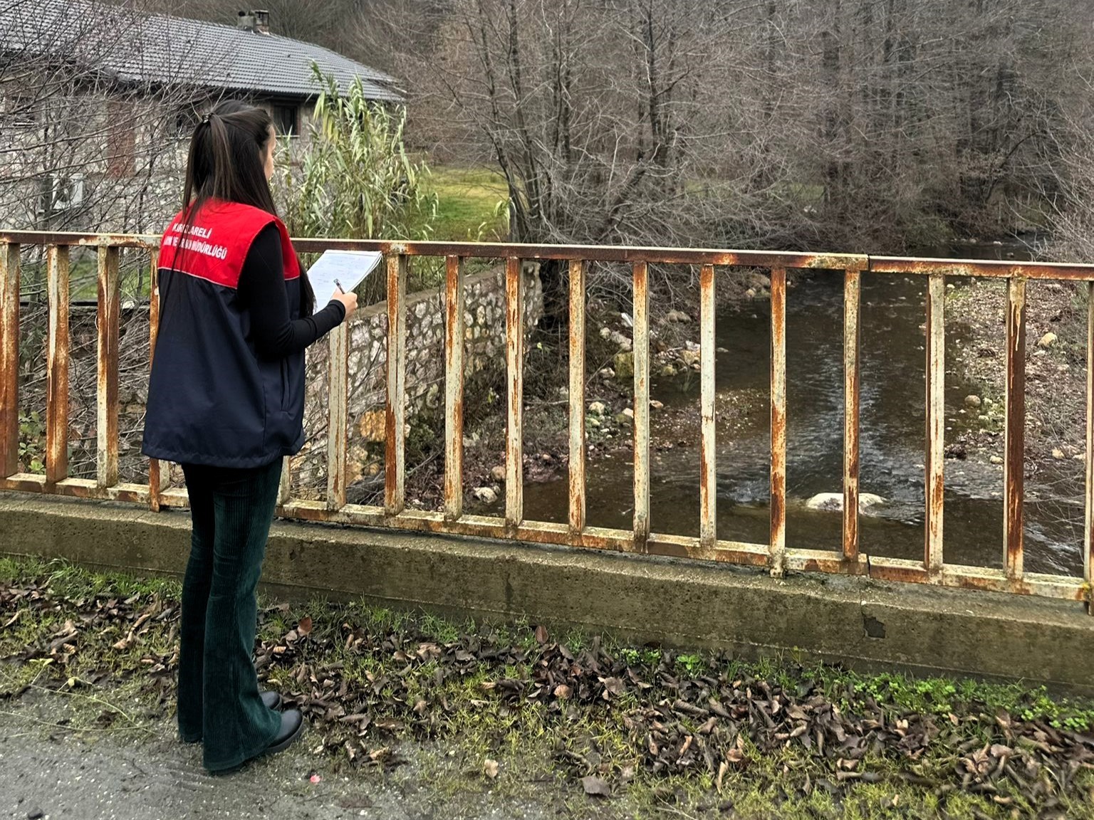 Demirköy’de akarsu denetimleri