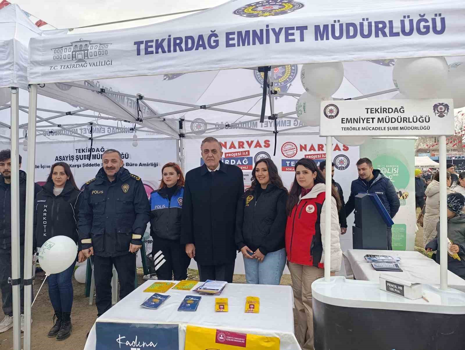 Tekirdağ’da festival alanında 500 polis görev aldı