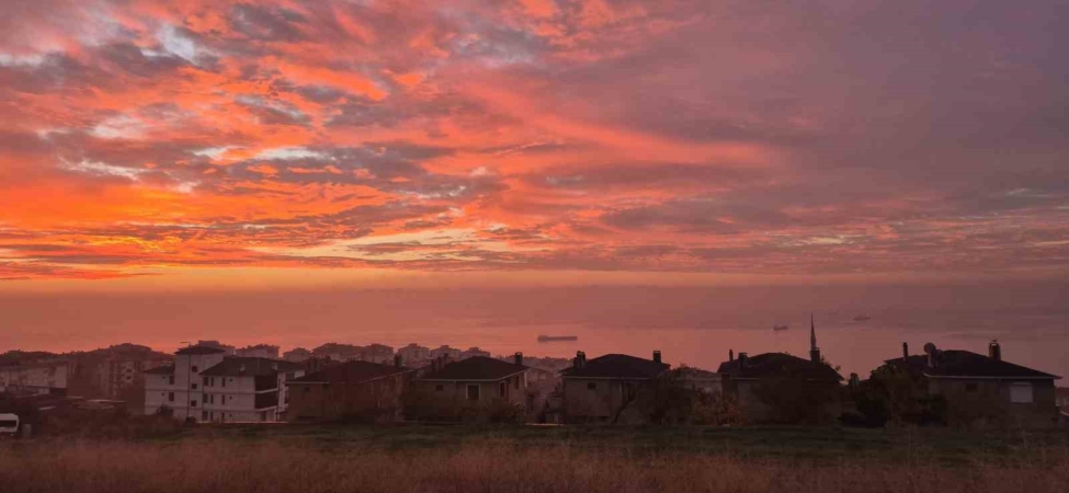 Tekirdağ’da muhteşem görüntü: Renklerin dansı