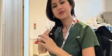 Sosyal medyadaki provokatif akıma katılan hemşire, adli kontrolle serbest bırakıldı