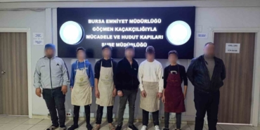 Bursa’da kaçak işçi operasyonu: 5’i çocuk 5 yabancı uyruklu şahıs yakalandı