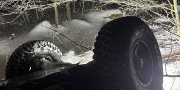 Kar yağışı kazaya neden oldu, İnegöl’de cip uçuruma yuvarlandı: 5 yaralı