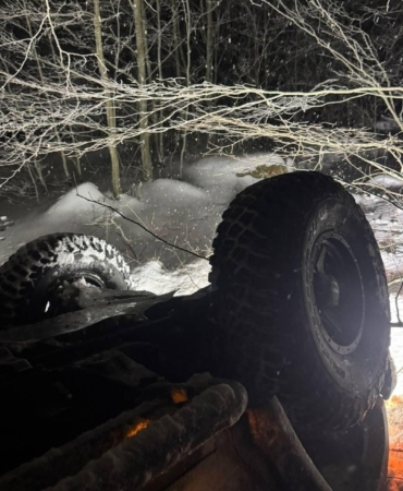 Kar yağışı kazaya neden oldu, İnegöl’de cip uçuruma yuvarlandı: 5 yaralı