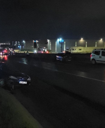 Çerkezköy çevre yolunda kaza: 3 yaralı