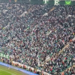 Bursaspor taraftarı tribüne uzak kaldı