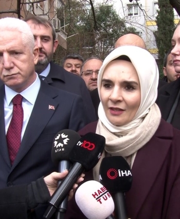 Atlas Çağlayan’ın ailesine taziye ziyaretinde bulunan Aile Bakanı Göktaş: "Ailenin acısını çok derinden paylaşıyoruz"