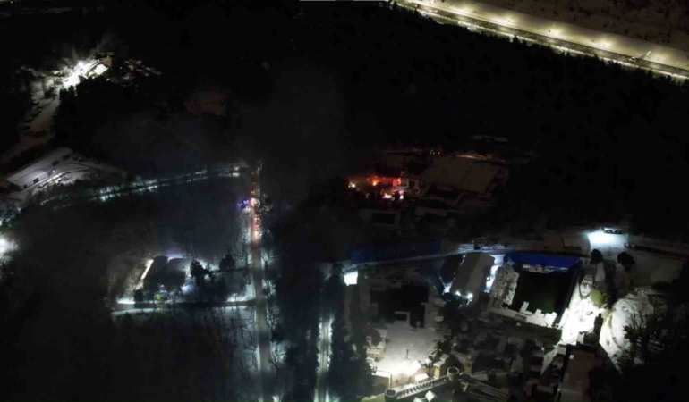 TRT’nin film platosunda yangın paniği: Çok sayıda ekip sevk edildi