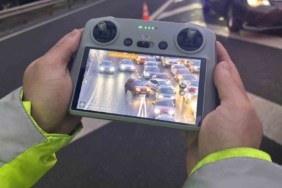 Ümraniye’de dron destekli denetimlerde 12 araca 14 bin TL ceza kesildi