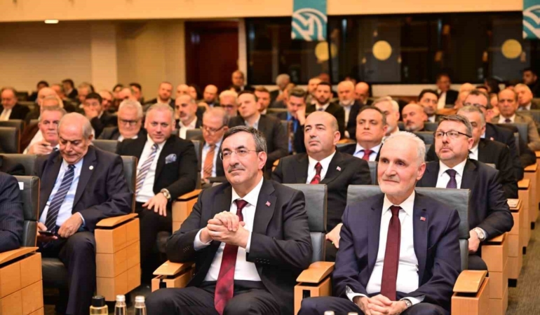 İTO Başkanı Avdagiç, iş dünyasının beklentilerini Cumhurbaşkanı Yardımcısı Yılmaz’a aktardı