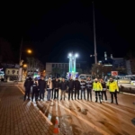 Gemlik’te protokol üyeleri yeni yıla sahada girdi