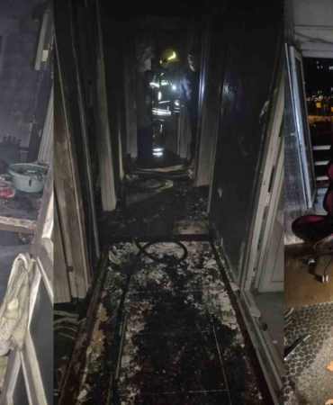 Bursa İtfaiyesi’nden yangına hızlı müdahale