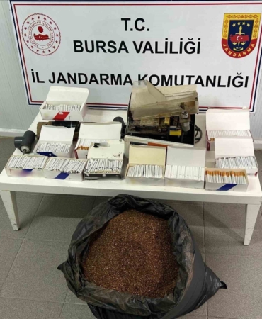 Bursa’da kaçak tütün operasyonu