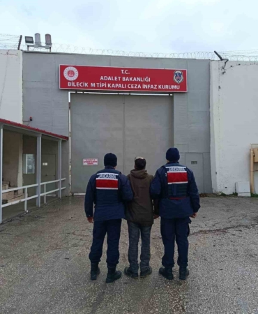 Bilecik’te 3 ayrı suçtan hakkında 3 yıl 9 ay kesinleşmiş hapis cezası bulunan şahıs yakalandı