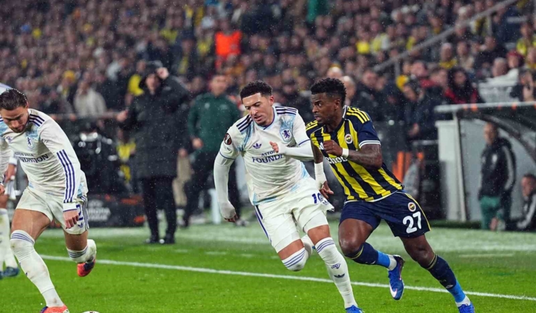 UEFA Avrupa Ligi: Fenerbahçe: 0 - Aston Villa: 1 (Maç sonucu)